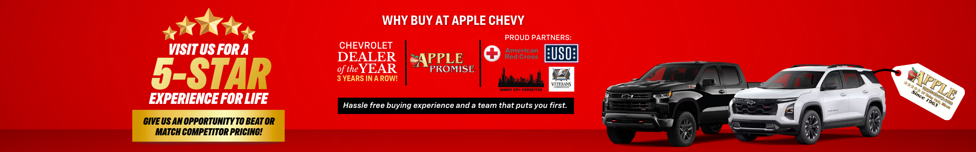 Visit Us For a 5 Star Experience For Life